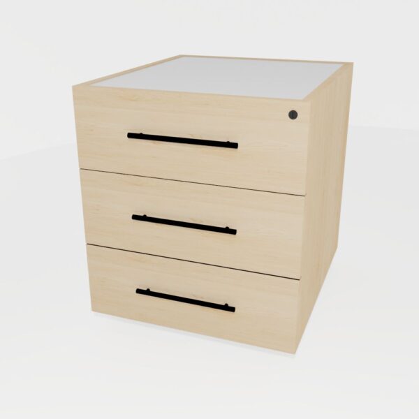 Fitted Pedestal 3 Drawer