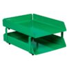 Fluted Steel Letter Tray 2 Tier - Image 6